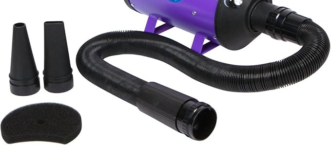 the hose of dog hair dryer