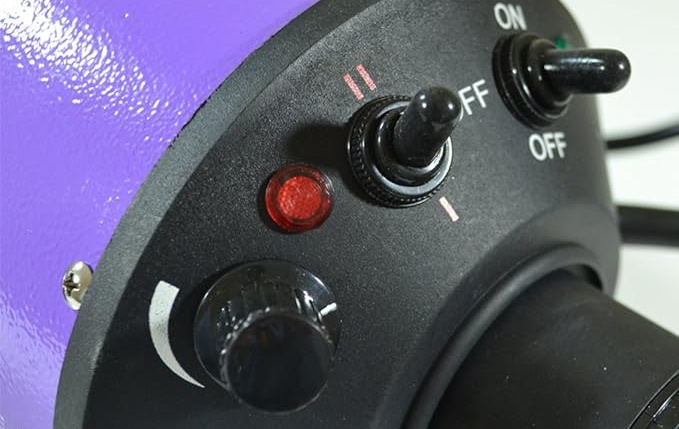 test a dryer by the button
